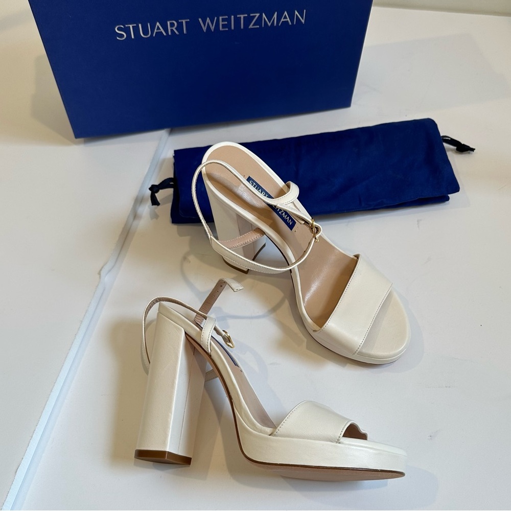 STUART WEITZMAN PLATFORM SANDALS